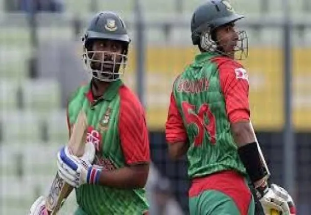 ব্যাটিংয়ে টাইগার ওপেনার সৌম্য ও তামিম