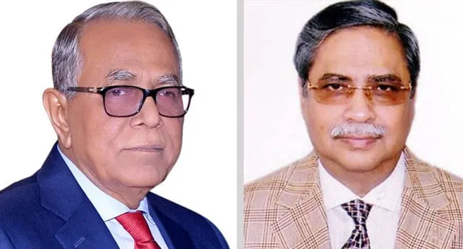 মো: সাহাবুদ্দিনকে রাষ্ট্রপতি আবদুল হামিদের অভিনন্দন