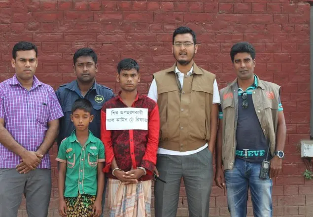 ময়মনসিংহে অপহৃত শিশু উদ্ধার ও অপহরণকারী গ্রেফতার   
