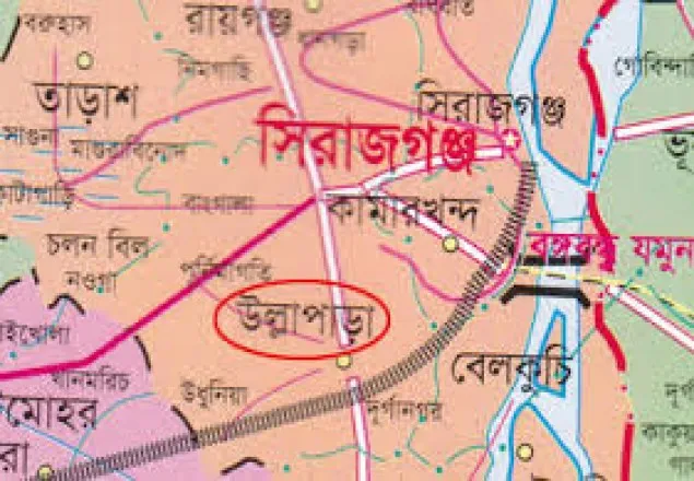 উল্লাপাড়ায় ট্রাকের চাপায় নিহত ১