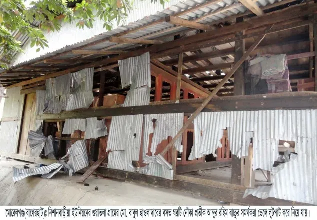 মোরেলগঞ্জে নৌকা সমর্থকদের হামলা