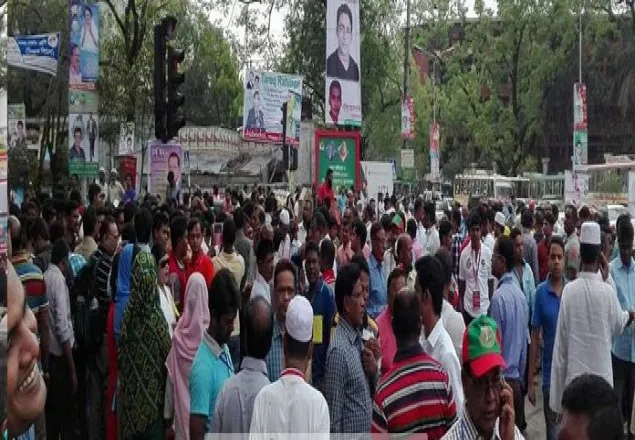বিএনপির দখলে কাকরাইল থেকে শাহবাগ