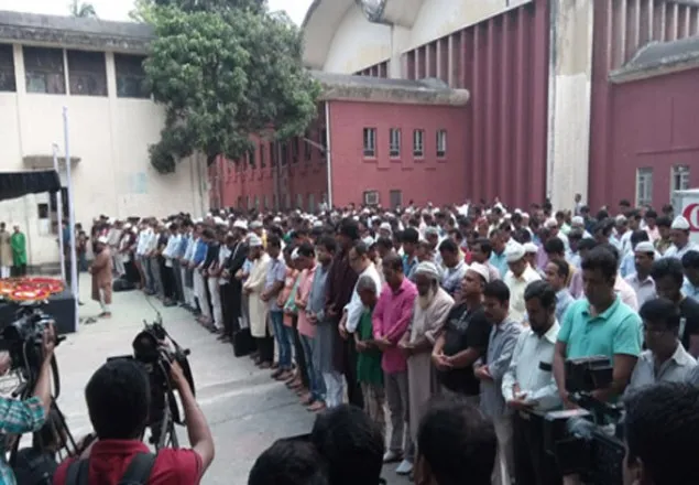 এফডিসিতে দিতির জানাজা 