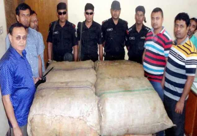 র‌্যাবের অভিযানে ৩ মণ গাঁজা উদ্ধার