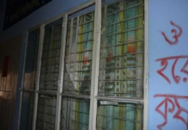 ইবির মন্দির ভাংলো ছাত্রলীগ