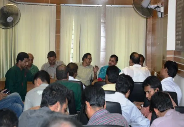 পুনর্দখলে ঢাকা সংবাদিক ইউনিয়ন কার্যালয়