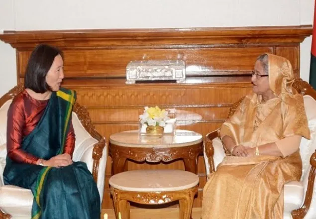 প্রধানমন্ত্রীর সঙ্গে ভুটানের বিদায়ী রাষ্ট্রদূতের সাক্ষাৎ