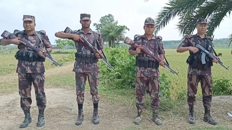 বিজয়নগর সীমান্তে পুশইনের চেষ্টা, বিজিবির তৎপরতায় পিছু হটল বিএসএফ