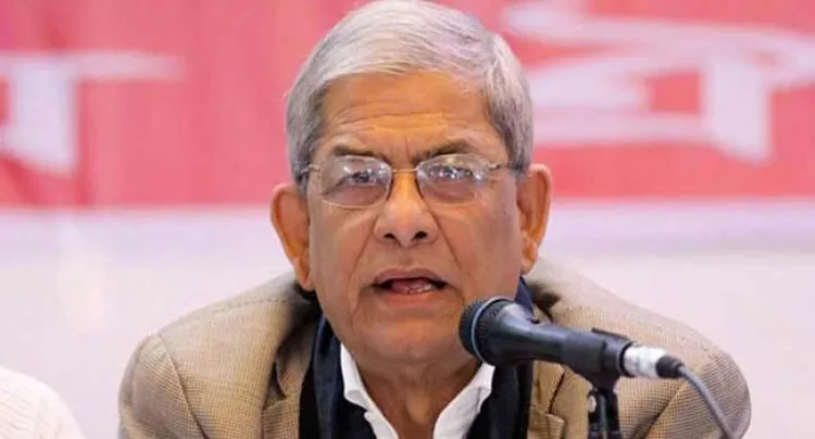 ইশরাকের গ্রেফতারে ফের প্রমাণিত হলো এই সরকার চরম জুলুমবাজ : ফখরুল