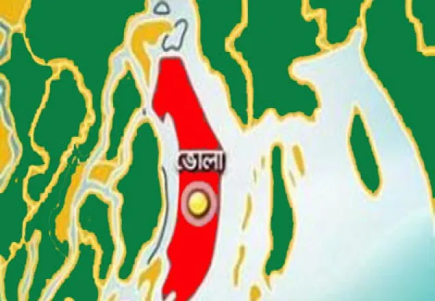 ভোলায় মেঘনার পাড় ভেঙে শিশুর মৃত্যু