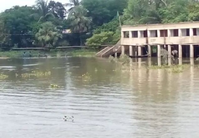 শ্রীমঙ্গলে রেকর্ড মাত্রায় বৃষ্টিপাতে আকস্মিক বন্যা 