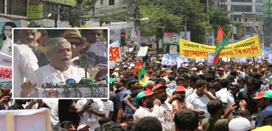খালেদা জিয়ার কাছে মাফ না চাইলে সরকারের বাঁচার পথ নেই : বুলু