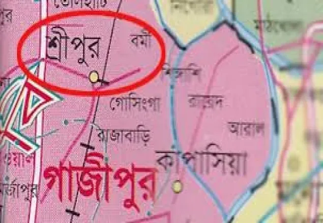 শ্রীপুরে যুবলীগ নেতাকে লাঞ্চিত করল চাঁদাবাজরা