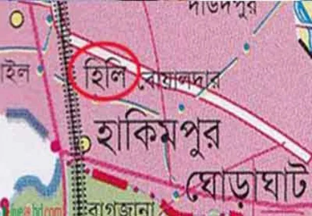 হিলিতে মর্টারশেল উদ্ধার