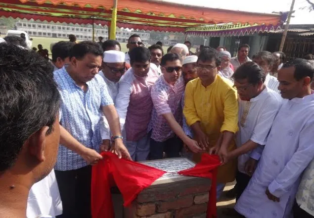 কালীগঞ্জে বিদ্যালয় ভবনের উদ্বোধন