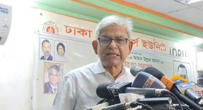 আ’লীগের একটা ইতিহাস, তারা গণতন্ত্র বিশ্বাস করে না : মির্জা ফখরুল