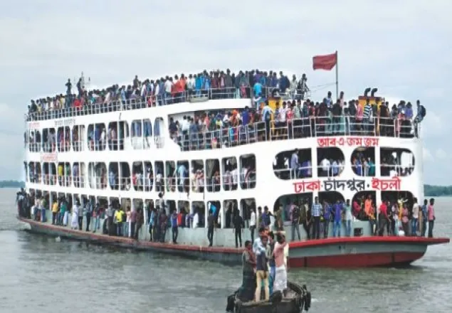 বরিশালে রুটে নৌ চলাচল স্বাভাবিক