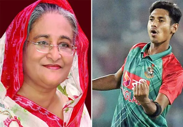 মুস্তাফিজকে 'জাতীয় বীর' ঘোষণা প্রধানমন্ত্রীর