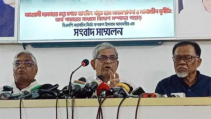 অর্থনৈতিক সেক্টরে শনির আছর পড়েছে: ফখরুল