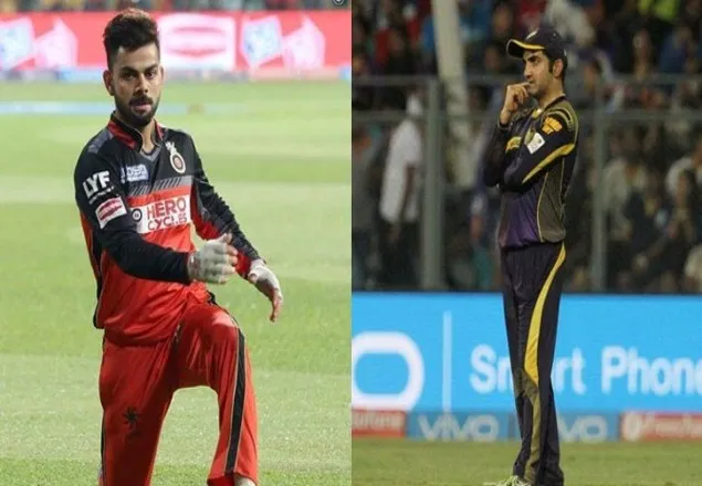 আইপিএলে গম্ভীর ও কোহলিকে জরিমানা