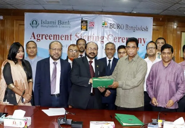 ইসলামী ব্যাংক ও ব্যুরো বাংলাদেশ-এর মধ্যে চুক্তি স্বাক্ষর