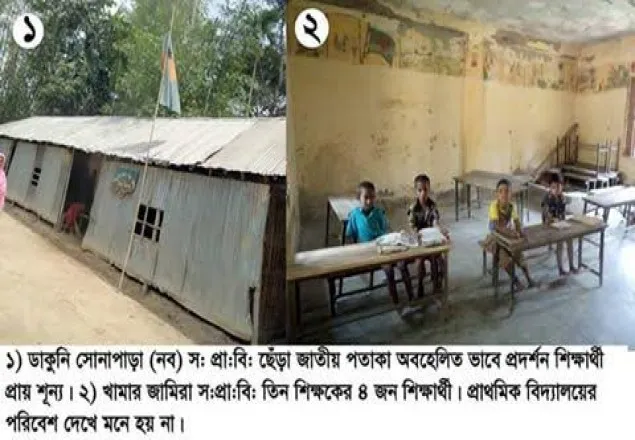 পলাশবাড়ীতে কর্মকর্তাদের উদাসীনতায় ভেঙ্গে পড়েছে শিক্ষা ব্যবস্থা