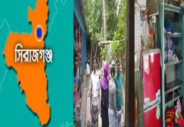 সিরাজগঞ্জে পুলিশের বাড়িতে ডাকাতি