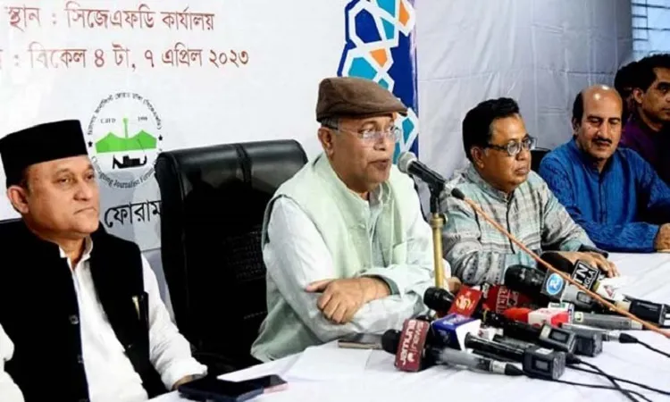 বিএনপি মহাসচিবের বক্তব্য নিয়ে যা বললেন তথ্যমন্ত্রী