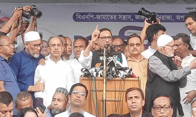 আওয়ামী লীগের ‘এক দফা’ শেখ হাসিনার অধীনে নির্বাচন: কাদের