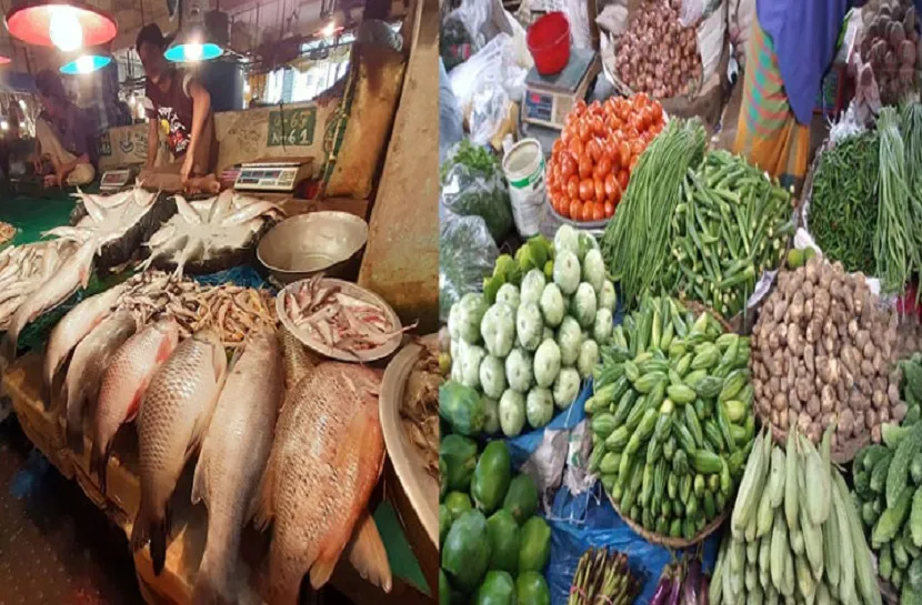 বাজারে নাগালের বাইরে মাছ, দাম কমেনি কাঁচা মরিচের