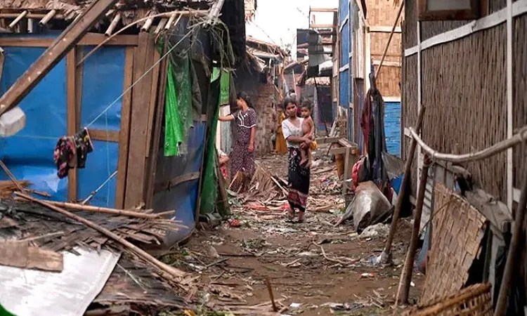 রাখাইনে বেশিরভাগ মানুষের প্রাণ গেছে জলোচ্ছ্বাসে