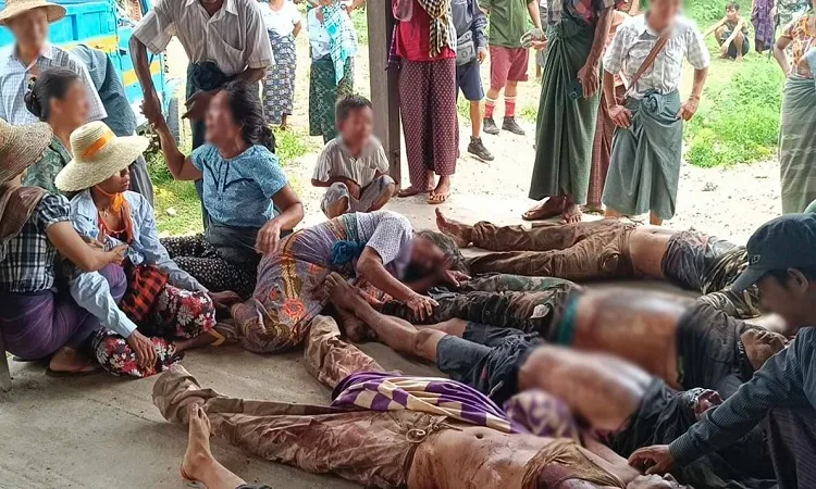 মিয়ানমারে জান্তা সেনাদের হামলায় ২৫ প্রতিরোধ যোদ্ধা নিহত