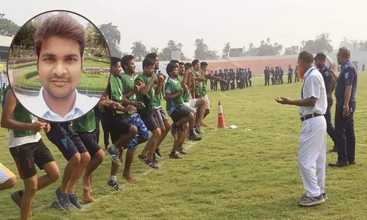 এসআই পদে মাঠ পরীক্ষা দিতে গিয়ে হিট স্ট্রোকে যুবকের মৃত্যু