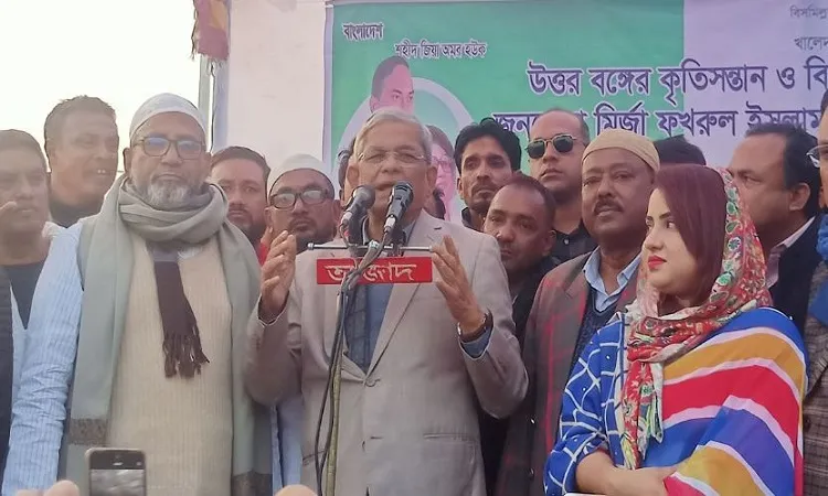 সুষ্ঠু নির্বাচন হলে আওয়ামী লীগের পরাজয় নিশ্চিত : মির্জা ফখরুল