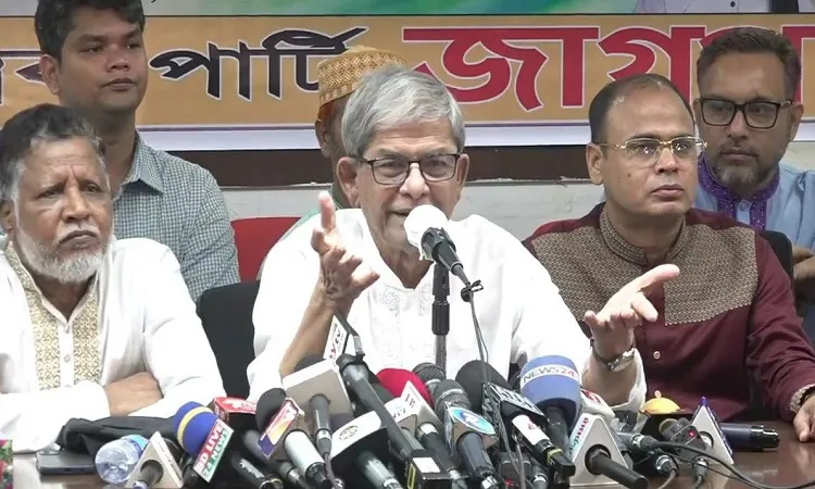 সিটি নির্বাচনও নীল নকশার হবে: মির্জা ফখরুল