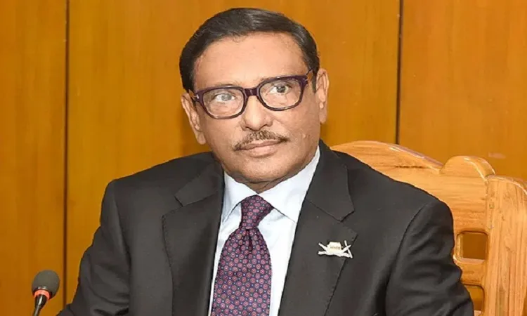 জনগণের প্রতি বিএনপির কোনো দায়বদ্ধতা নেই: ওবায়দুল কাদের