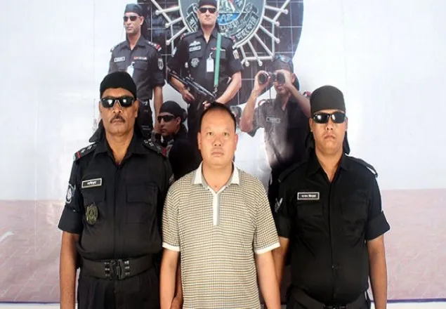 আটক চীনা নাগরিকের বিরুদ্ধে মামলা