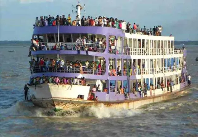 নৌ পথে যান চলাচল শুরু