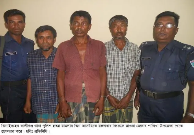 ২৯ বছর পর হত্যা মামলার ৩ আসামি গ্রেফতার