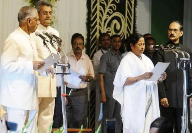 আগামীকাল শপথ নিবেন মমতা