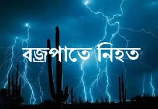 কালীগঞ্জে বজ্রপাতে নিহত ৩