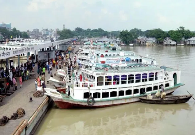 ভোলার ৮ রুটে লঞ্চ চলাচল বন্ধ
