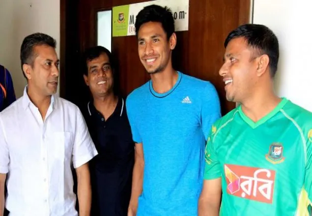 ২ মাস পর বিসিবিতে মুস্তাফিজ