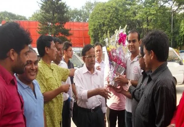 রেলমন্ত্রীকে আইন সাংবাদিকদের শুভেচ্ছা