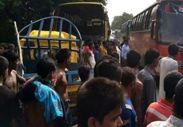 নারায়ণগঞ্জে সড়ক দুর্ঘটনায় নিহত ১
