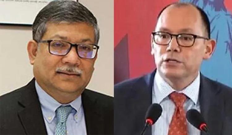 মোমেনের সঙ্গে রুদ্ধদ্বার বৈঠক করলেন পিটার হাস