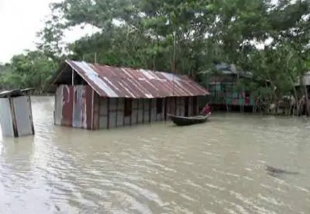 ভোলায় জোয়ারের পানিতে ১০ গ্রাম প্লাবিত