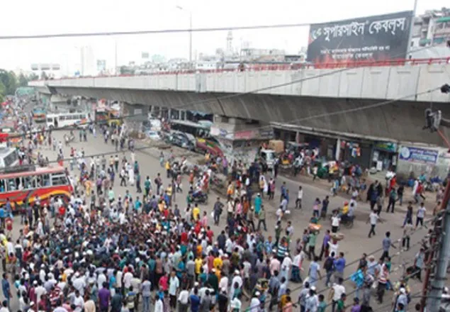 আবারো গুলিস্তানে দফায়-দফায় সংঘর্ষ