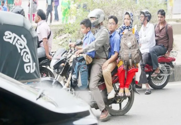 মোটরসাইকেলে শিশু ওঠানো যাবে না: ওবায়দুল কাদের