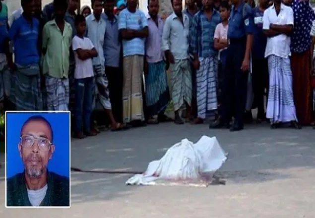 পাবনায় হিন্দু সেবক নিরঞ্জন খুনের ঘটনায় মামলা